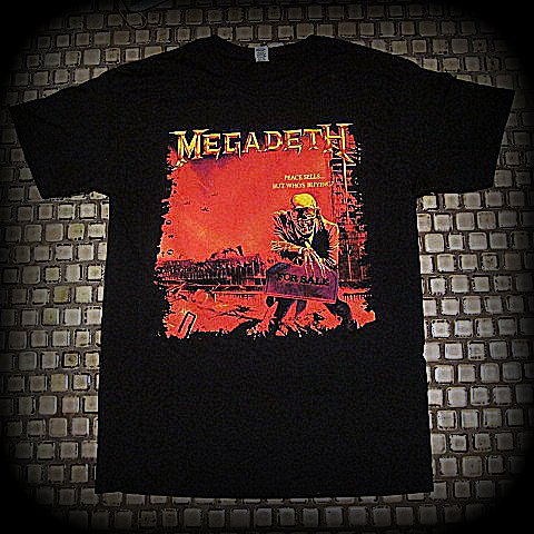 Megadeth‏- Peace Sells..But Who's Buying? T-Shirt -Two Sided Print